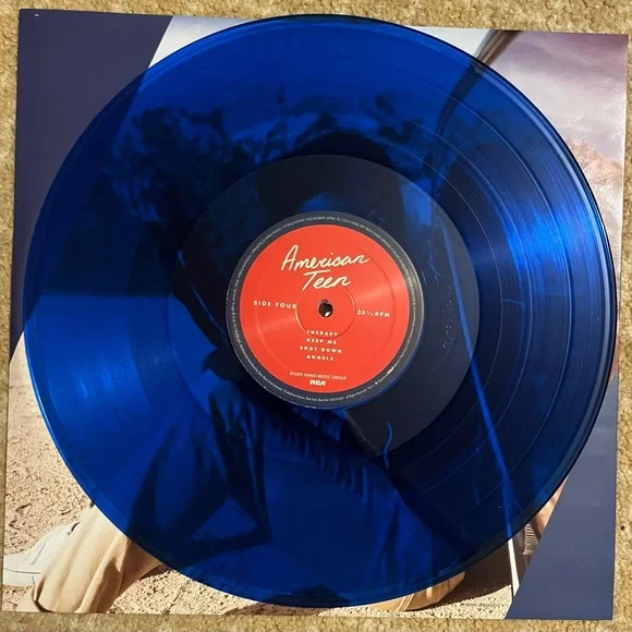 Khalid “American Teen” Blue Vinyl - Picture 6 of 8